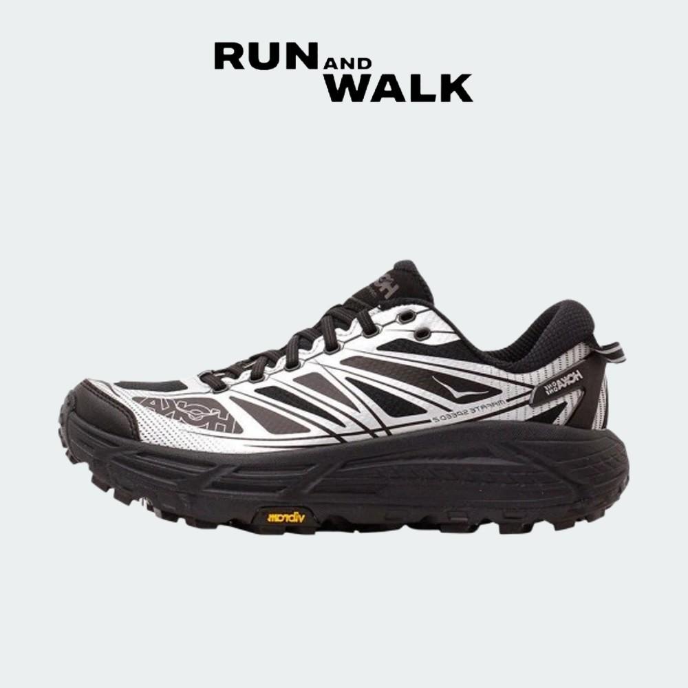 Hoka Mafate Speed 2 Black Silver 1126851-BKSV 230mm