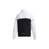 Adidas Colorblock Windbreaker Jacket Women Outerwear Black White GF0132