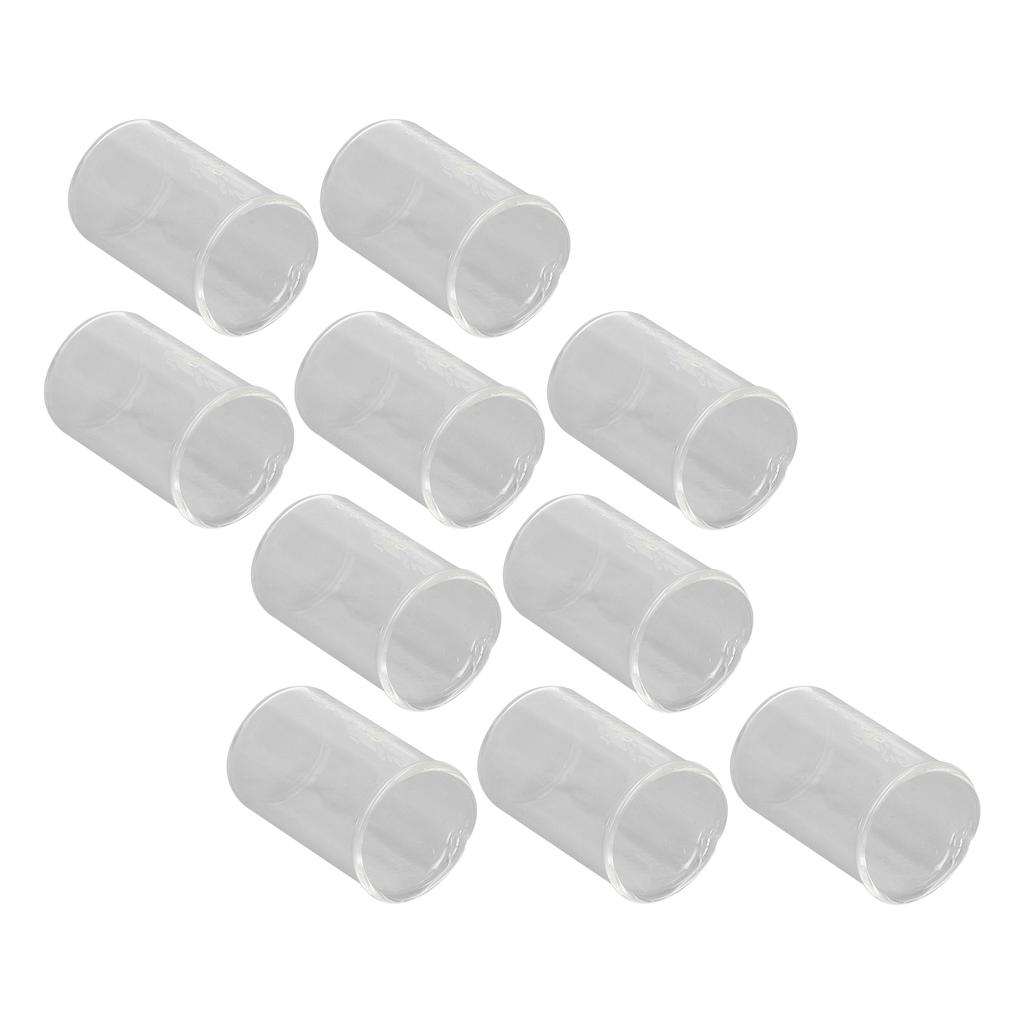 10PCS Beaker Borosilicate Glass Clear Scale Laboratory Beaker for Academic Industrial Experiment 10ml