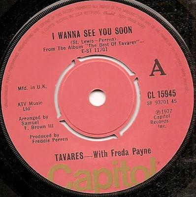 7inch Single TAVARES, FREDA PAYNE - I Wanna See You Soon CL15945 Capitol Records 1977 VK Soul/Funk Gebruikt