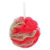 Colorful Soft Bath Shower Ball - No Shedding, Lathering Back Scrubber, Multi-Color Option Available
