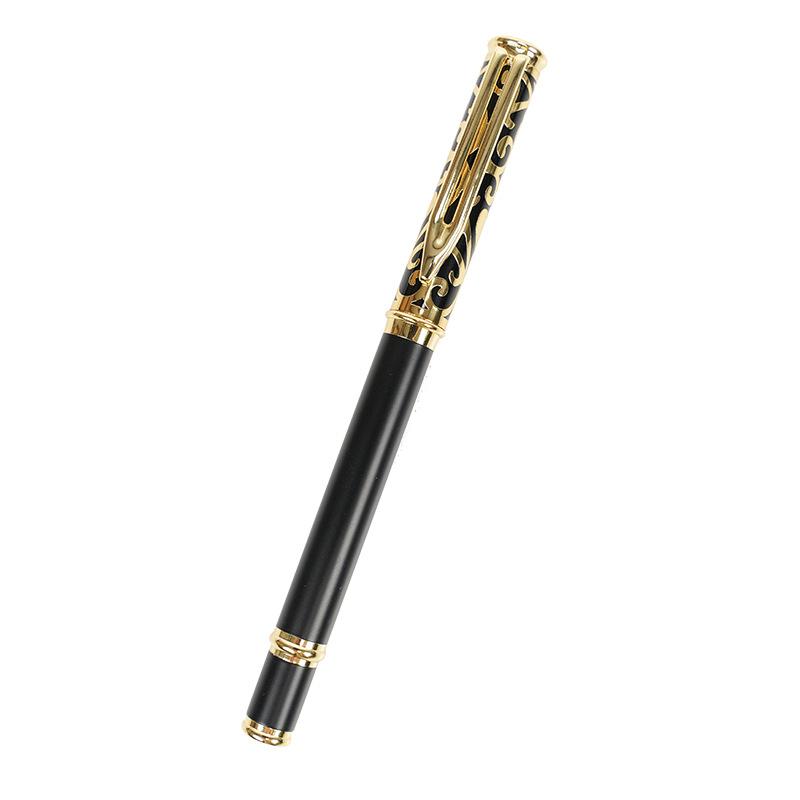 Business Signature Pen 0.5mm Metal Ballpoint Pen Daily Writing Pen Student Office Stationery