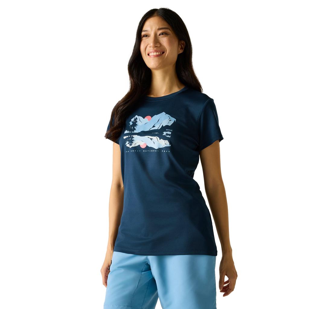 Regatta Womens/Ladies Mountain Scene T-Shirt
