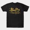 Asian Size Cotton Unisex Tshirt Print T-shirt Buffy Logo T-shirt No-Cut Print Regular Fit