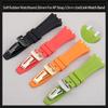 Für Audemars Piguet Armband 15400 15500 26331 3,5 mm Endstück Armband Uhrenarmband Handgelenk Weiches Gummi Uhrenarmband 26 mm Für AP Armband