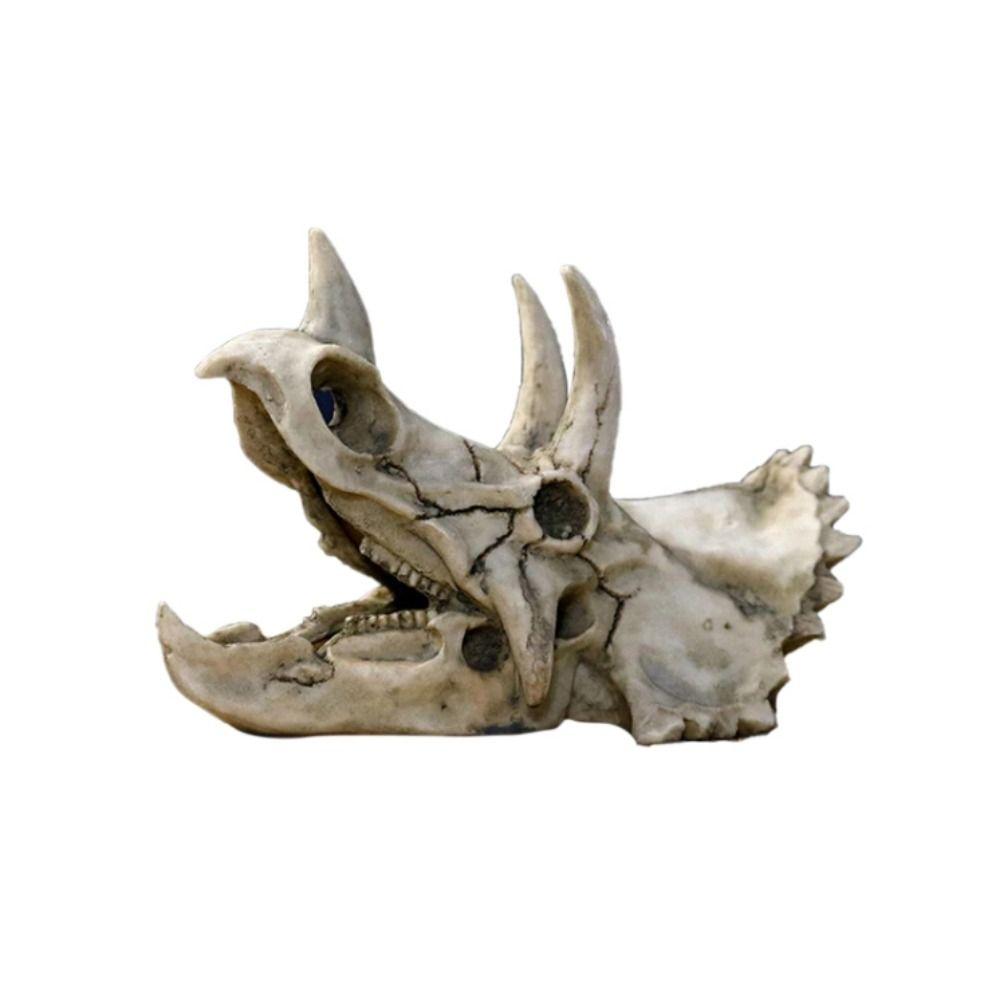 

Смола Рыба Укрытие Декоративный Динозавр Смола Череп Обучающая Модель Скелета Dinosaur Skull