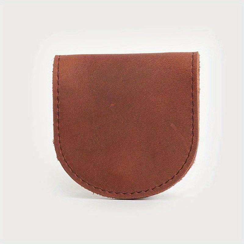 1 Pc Women's Small Genuine Leather Coin Wallet Children Mini Purses Hasp Money Clip Clutch Hobo Bags Gift Pouch New Manual Craft