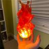 CYCLI-Halloween Magic Fire Ball On The Hand LED Decoration Home Luminous Fireball Exquisite Ornaments Party