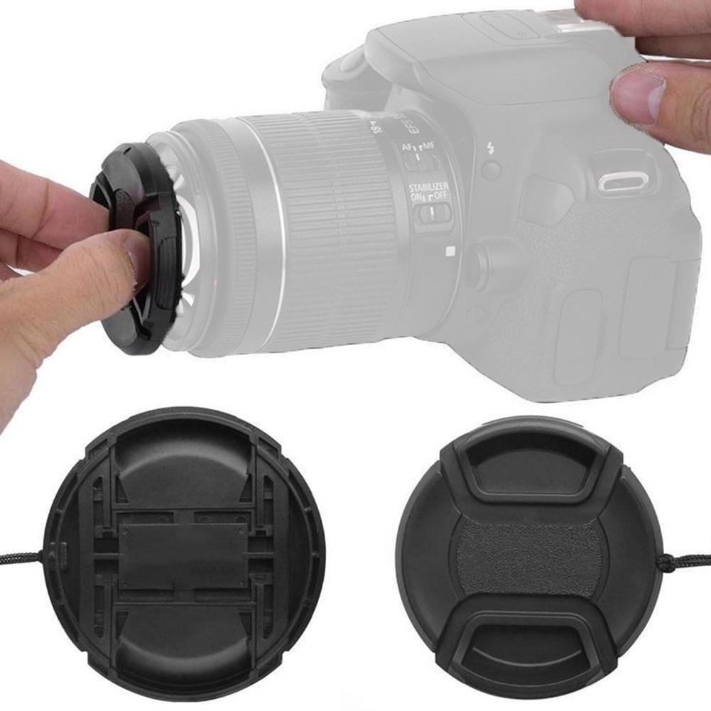 Buy 49mm Lens Cap Center Pinch Snap On Front Cover String Nikon 2021