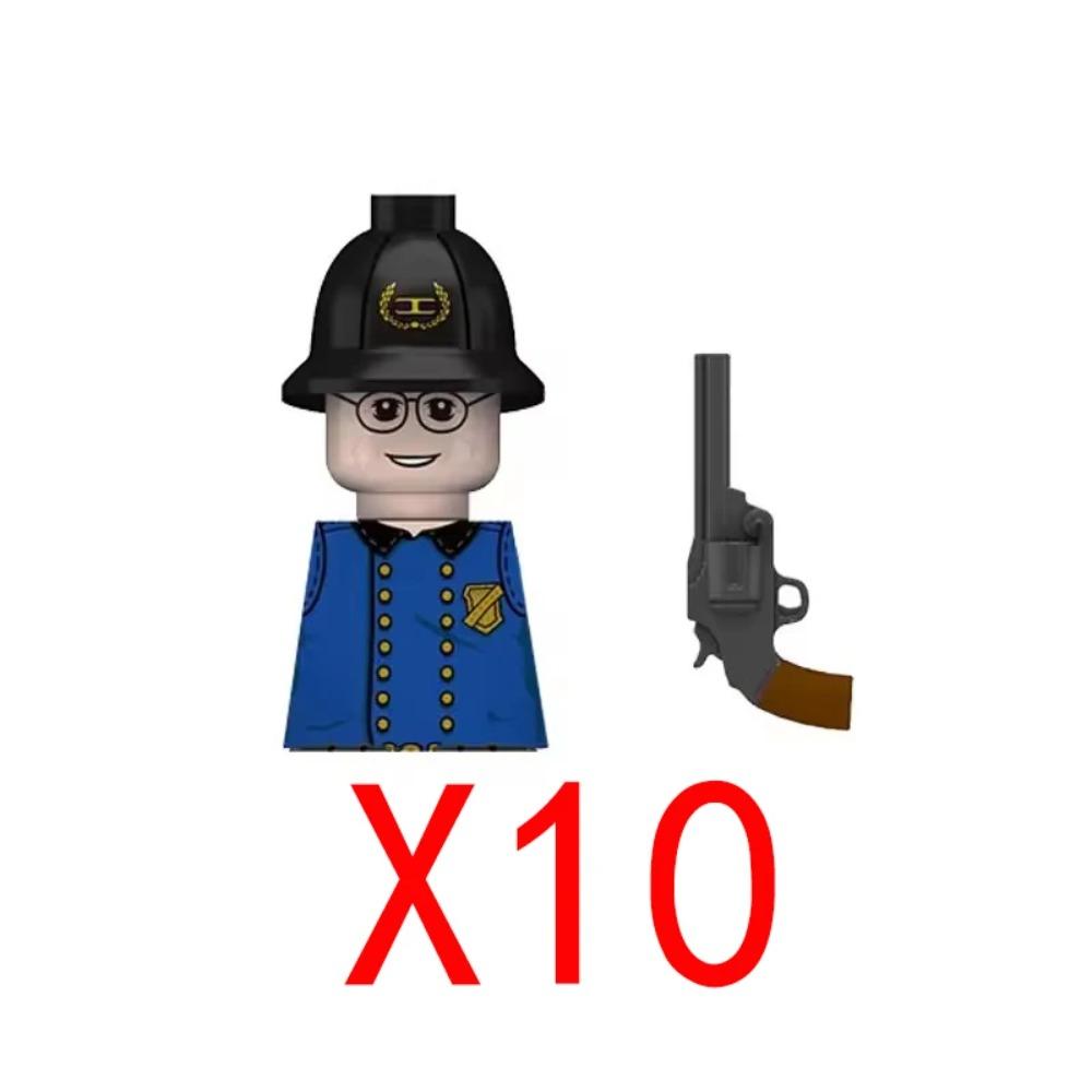 Medieval Military Building Blocks Solider Figures Gifts Weapons Shields Helmets Lionheart Teutonic Knights Militiaman Farmer MOC