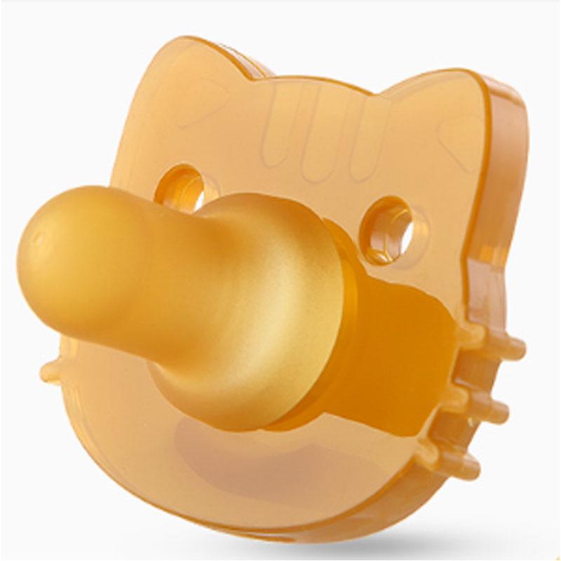 Yingshili Antibakteriální silikonový dudlík pro miminka s nano stříbrem - Kousání odolná savička