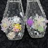 Dopamine  Beaded Jelly Shoes Sandals Accessory Diy Decorative Shoe Flower Slippers Shoe Buckle Accessories