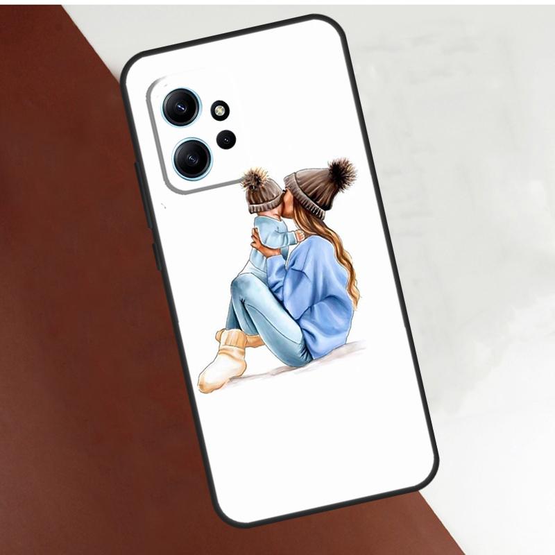 

Baby Mom Daughter Girl Son Dad Case For Xiaomi Redmi Note 11 9 10 12 13 14 15 Pro Plus Cover For Redmi 15 C 10C 13C 12C 14C Redmi Note 11 Pro