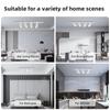 Led Track Light Replaceable GU10 Bulb Track Lamp 110v 220v for Clothing Shop Store Kitchen Living Room Decor Spotlight Lighting