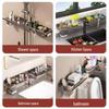 Youqin No-Drill Space Aluminum Bathroom Shelf