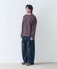 Nontai Stripe Long Sleeve T-Shirt (Charcoal)