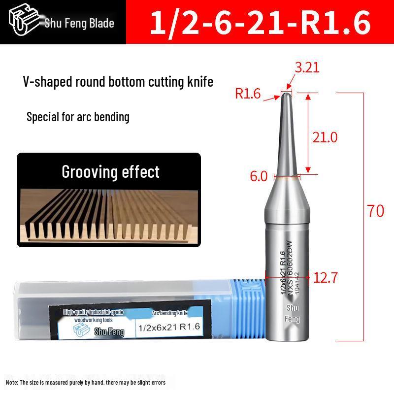 

Industrial V-Shaped Round Bottom Woodworking Arc Grooving Cutter
