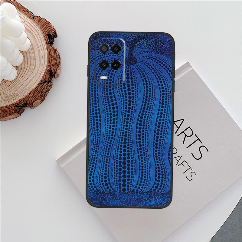 Yayoi Kusama Pumpkin Art Case For Oppo A80 A78 A98 A40 A60 A18 A38 A58 A15 A17 A77 A74 A94 A54 A57S A16 A76 A96 Cover