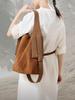 Songmont Yamashita Arimatsu Suede Tote: Large Capacity, Versatile Commuting Crossbody Shoulder Bag