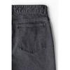 H M Wide Jeans Dark deniM Grey