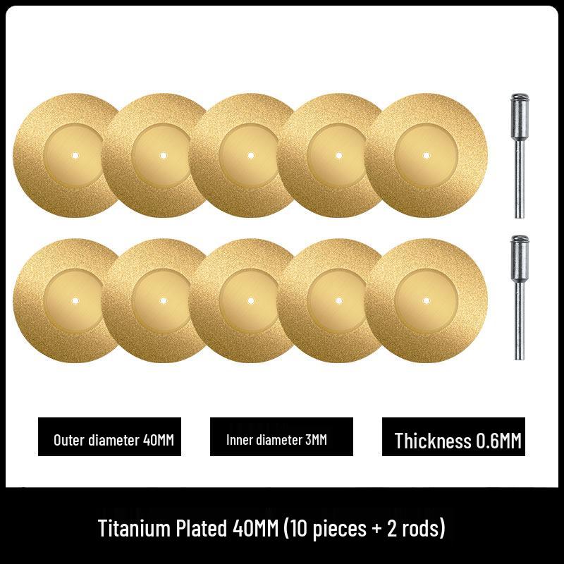KT Diamond Cutting Disc for Jade, Glass, Emerald - Mini Electric Grinder Saw Blade