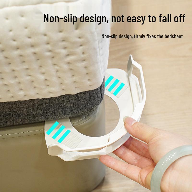 Non-slip Bed Sheet Clips: Invisible Buckle for Secure, Anti-slip Duvet and Fitted Sheet Fixing