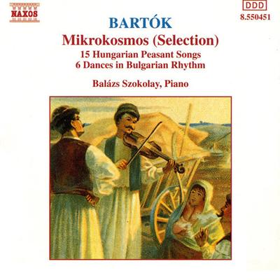 CD B. BARTOK - Bartok: Mikrokosmos, 15 Ungarisch P 8550451 Naxos 1993 Deutschland ObiKlassisch Gebraucht