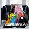 1 Stück, Barbapapa Kuscheldecke, Weiche & Gemütliche Decke für Heimdekoration, Sofabezug, Reise, Camping, Büro-Nickerchen, GeschenkideeB018