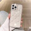 Diamond Clear Transparent Shockproof TPU Phone Case for iPhone 17 16 Pro Max 15 13 14 11 Luxury Rhinestone Protective Cover Plus