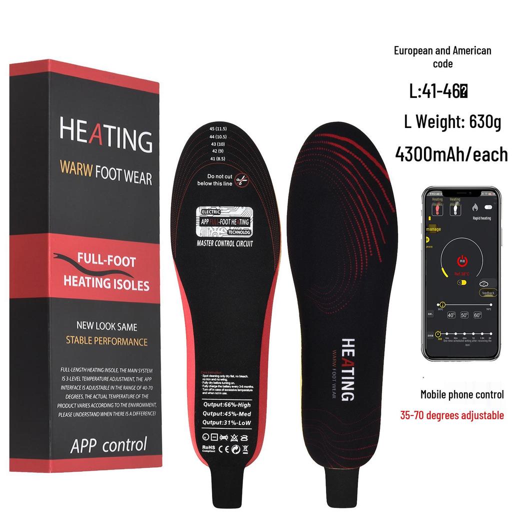Solette riscaldate ricaricabili di 15a generazione con controllo wireless della temperatura a tre livelli per camminare in inverno