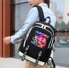Anime Cute K-Pop Demon Hunters Printed Large Capacity Backpack for Teenger Student Girl Boy Schoolbag Bookbag Kid Gift Women Waterproof Travel Bag