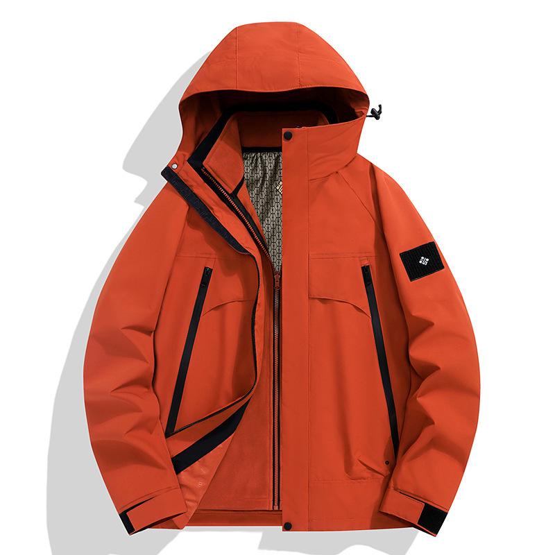 Women's 3-in-1 Detachable Waterproof Windproof Autumn/Winter Mountaineering Jacket
