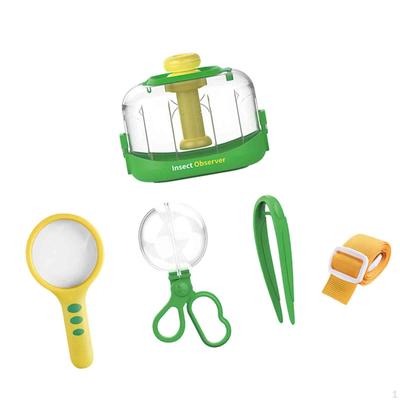 Bug Catcher Kit Educational Toys and Tweezers for Kids Ages 3+ Children