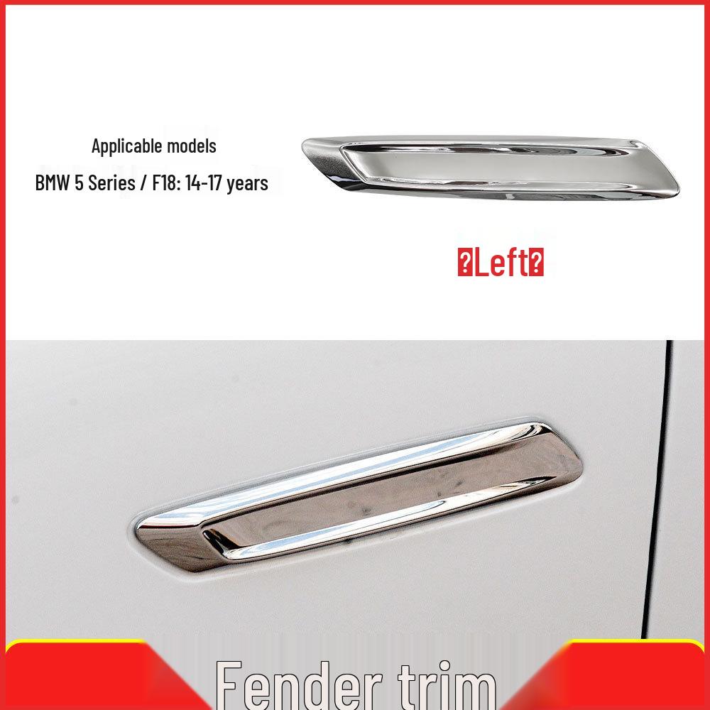 BMW 5 Series (2014-17) Electroplated Fender Trim Strip F10/F11
