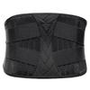 Gym Belt V Shaped Spine Support Squat Belts with 5 Steel Plates 2 Springs Side Waist Breathable Bodybuilding Belt M