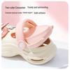Cartoon Cute Squishy Summer Sandals for Girls - Two-Way Hole Shoes