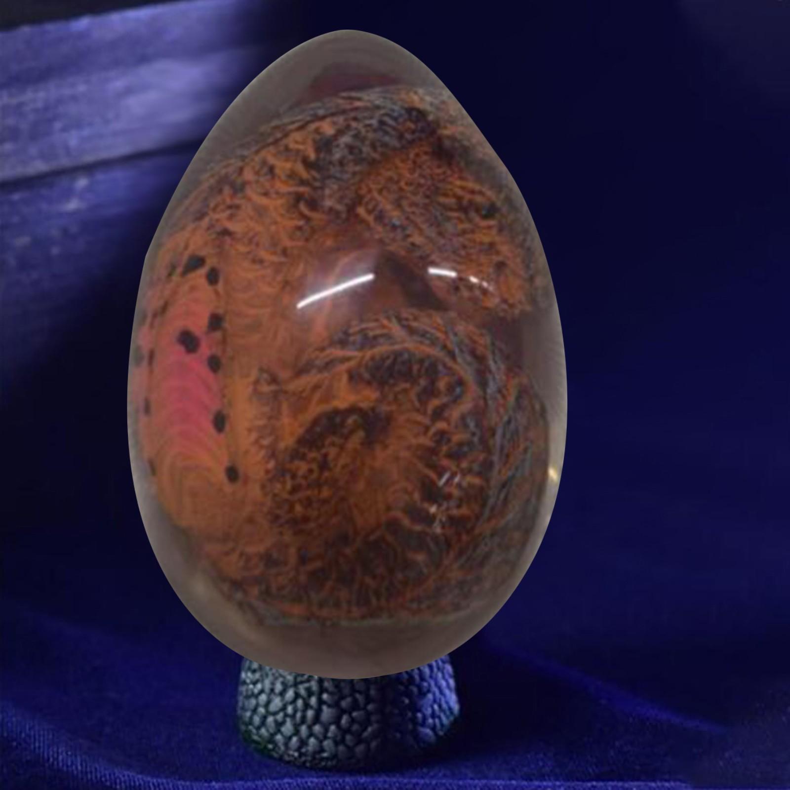 

Прозрачная скульптура из смолы с кристаллами дракона, настольные украшения