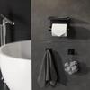 With Storage Rack Toilet Roll Holder Stainless Steel Bathroom Tissue Dispenser  Bedroom