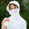 Breathable Women Uv Protection Riding Supplies Rechargeable Wide Brim Neck Cooling Cap Sun Shading Cap Fishing Fan Hat Sun Hat