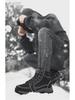 2024 Autumn/Winter Large Size Martin Boots - High Top, Casual Cotton Hiking & Workwear Shoes