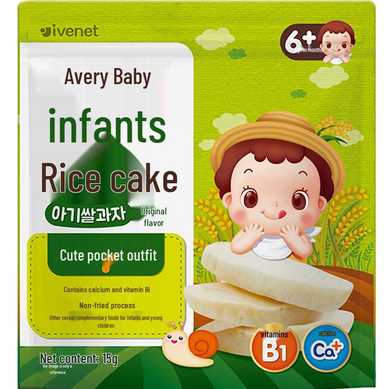 ivenet Baby Rice Crackers