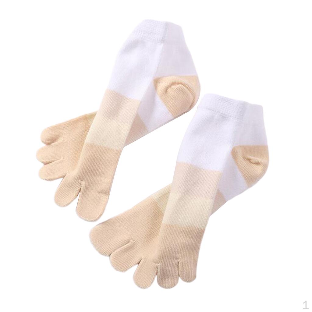 

Короткие повседневные носки без пальцев серый