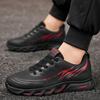 Pánská sportovní obuv Běžecké tenisky Studentská obuv na jogging Černá vycházková obuv Nadměrná velikost