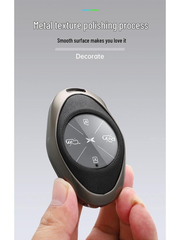 Xiaopeng P7 & G3 Schlüsselhülle: Neues Metallschlüsselgehäuse und Schnalle für 2021-2022 Modelle