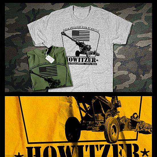 

Field Artillery t-shirt Howitzer cannoneer Military Combat operations tee 4XL
