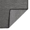 Outdoor Flat Woven Rug 160 X 230 Cm Grey