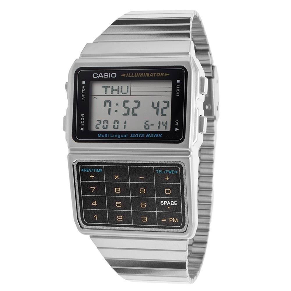 

Часы CASIO DATA BANK Unisex DBC-611-1DF Silver [Часы]