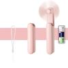 USB Rechargeable Mini Fan, Handheld Silent Cooling Fan with Power Bank, Long Battery Life for Home Office Travel