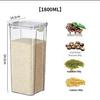 Transparent Plastic Food-Grade Storage Jar for Candy, Tea, Grains, and Cereal