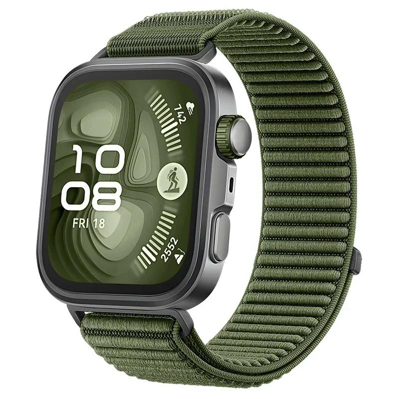 Nylon Loop For Huawei Watch Fit 4 Pro Strap Replacement Sports Field Bracelet for Huawei Fit 3-Fit 4 Bands Accessories